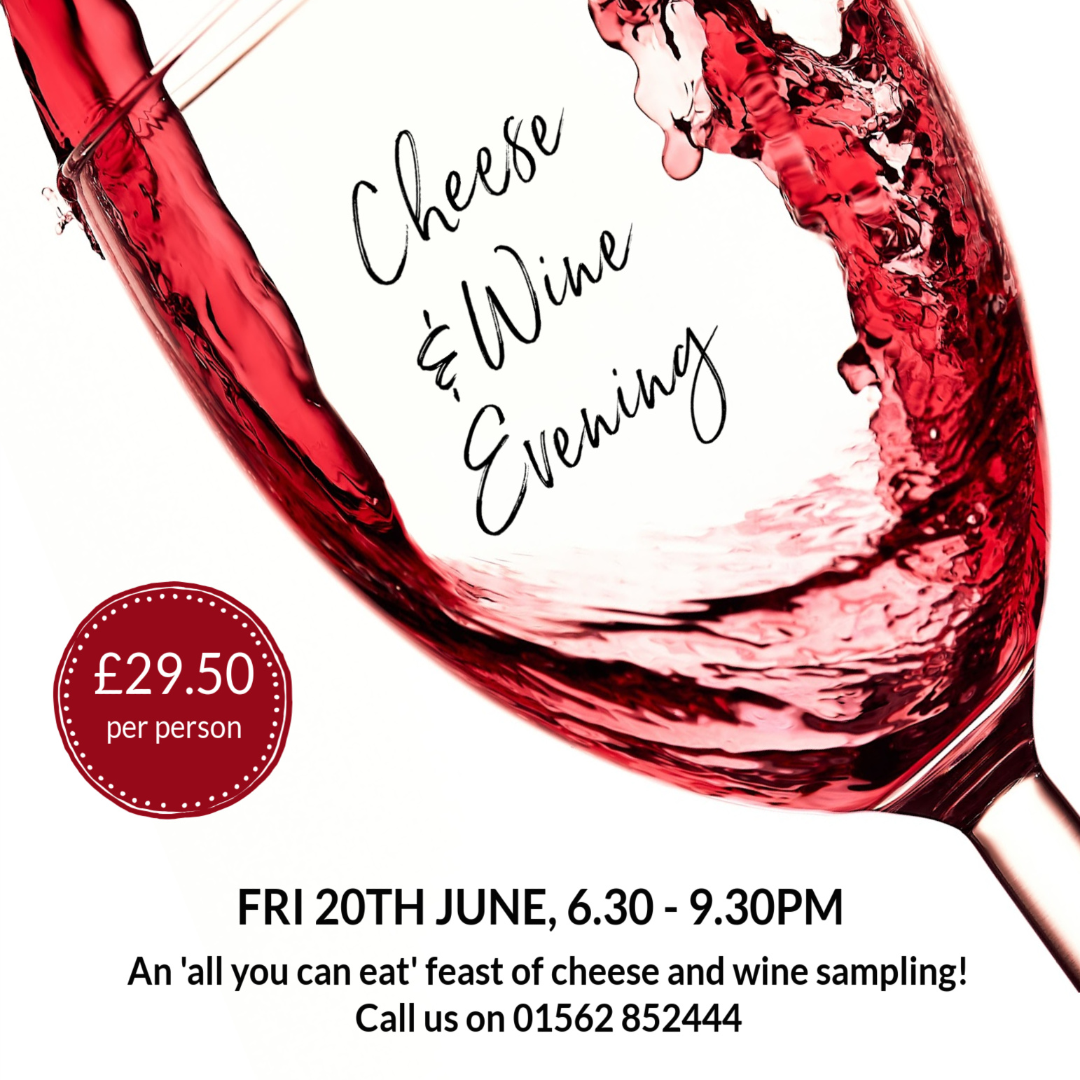 Cheese Banquet & Wine Evening