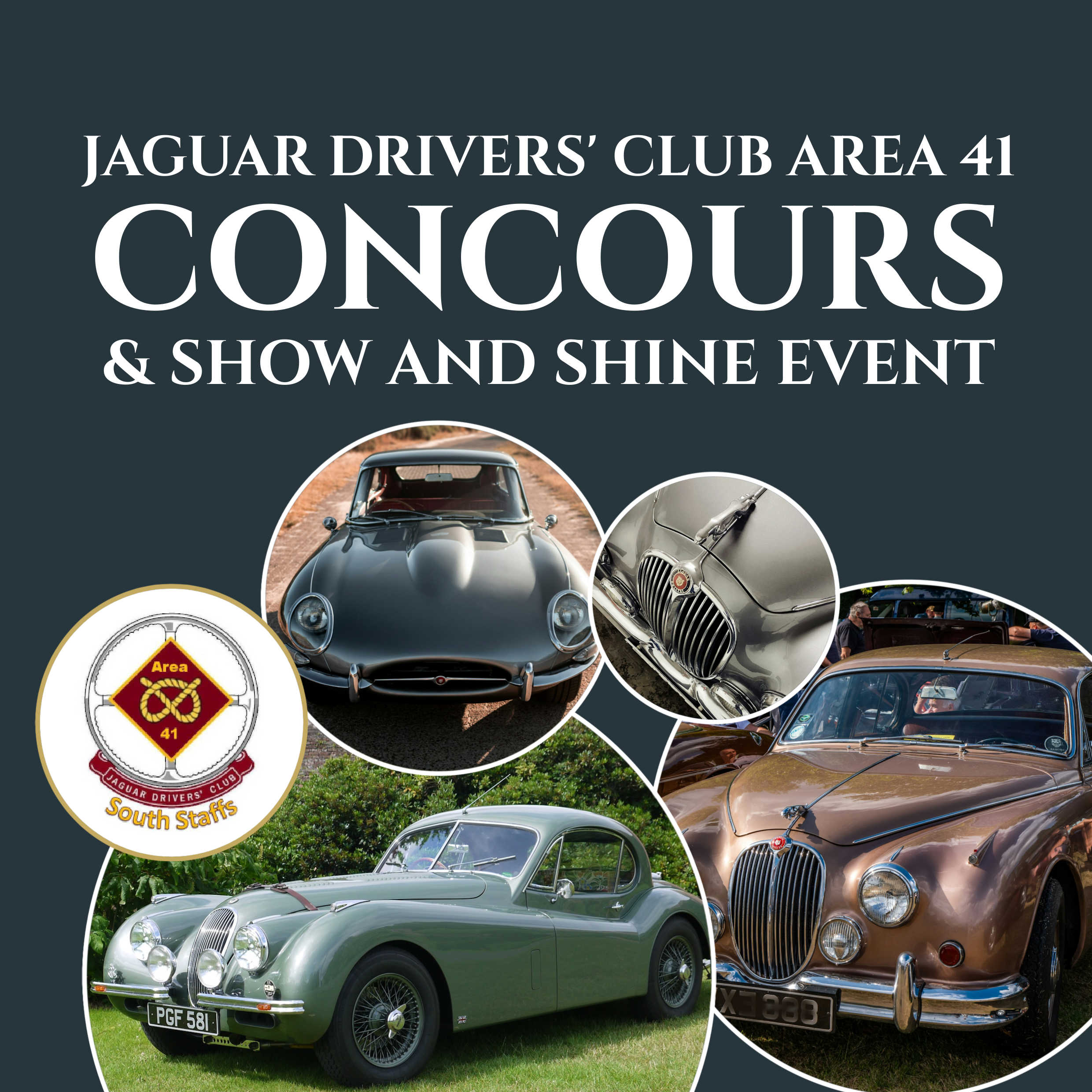 Jaguar Drivers' Club Area 41 Concours at Bodenham Arboretum