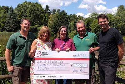 Blood Cancer UK Bodenham Arboretum Fundraising
